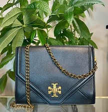   AUTHENTIC TORY BURCH BLACK LEATHER KIRA SHO...