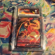 2022 Brilliant Stars Charzard V Holo 17 Ace Grade 9 Mint