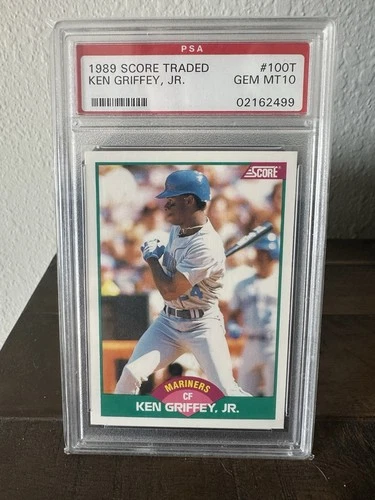 Ken Griffey Jr. 1989 Score Traded #100T RC Rookie PSA 10 GEM MINT Mariners HOF