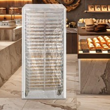 Sheet Pan Rack Cover Transparent Bakery Rack Cover