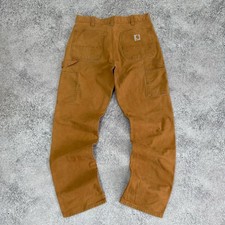 Carhartt Carpenter Vintage Faded Work Pants Related Fit Y2K Men  s Size 32/34