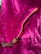 2001 Harry Potter Nimbus 2000 34 Quidditch Broom w/Sound Vibration Works