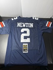 Cam Newton Autographed Auburn Tigers Jersey Signed Jsa Coa Rare Panthers Hot