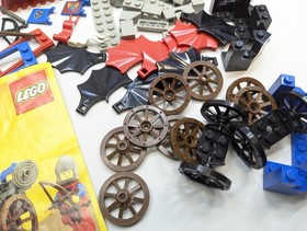 Lego Castle Lot Bundle Knights Knights Flags Parts 6080 6081 6074 6073