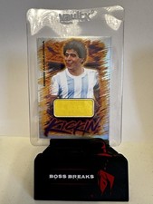 Diego Maradona Argentina Futera 2025 Selezione Tifosi "Kickin" 03/21 Match Worn
