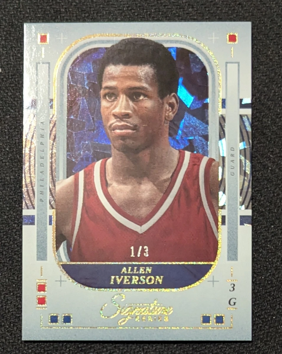 Allen Iverson Basketball Serial Numbered Sports Trading Cards