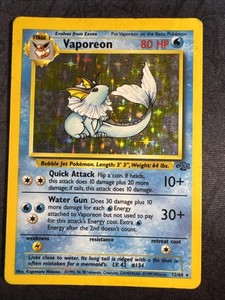 vaporeon pokemon card ebay Vaporeon 12 64