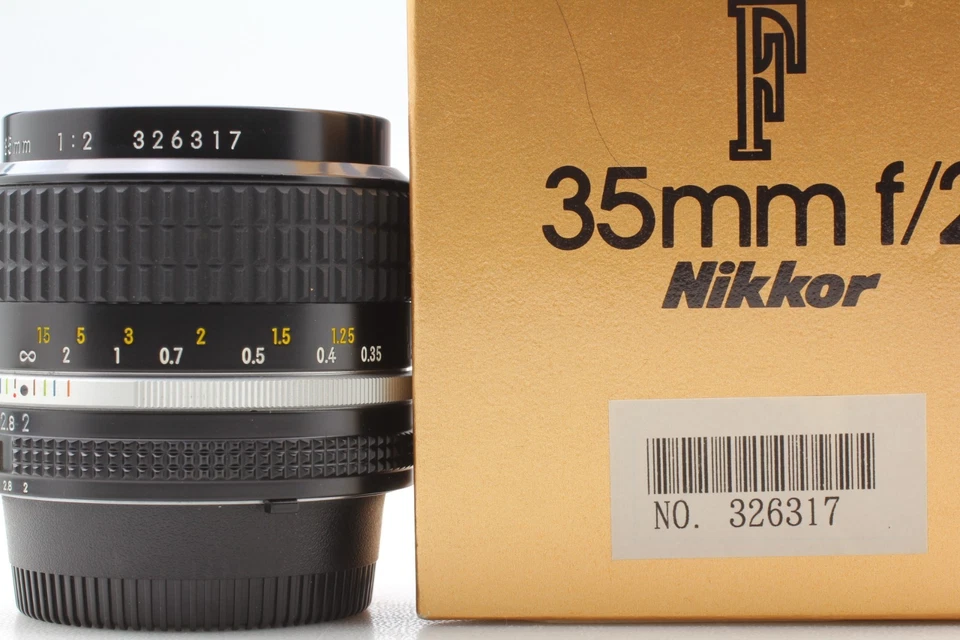 326xxx "SIC" 【Top MINT Box】 Nikon Ais Nikkor 35mm F2 Wide Angle Lens From Japan - Image 4 of 4