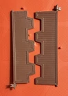 Vintage Star Wars Creature Cantina DOOR Set Pair 2 Parts Original 1978 Kenner