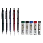 Xeno Beyond Style Mechanical Sharp Pencil+ Leads Refills HB(0.3/0.5/0.7/0.9/1.3)