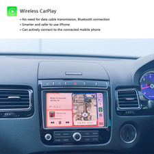For Volkswagen Touareg 2011-16 7P Wireless Apple CarPlay Android Auto Kit RNS850