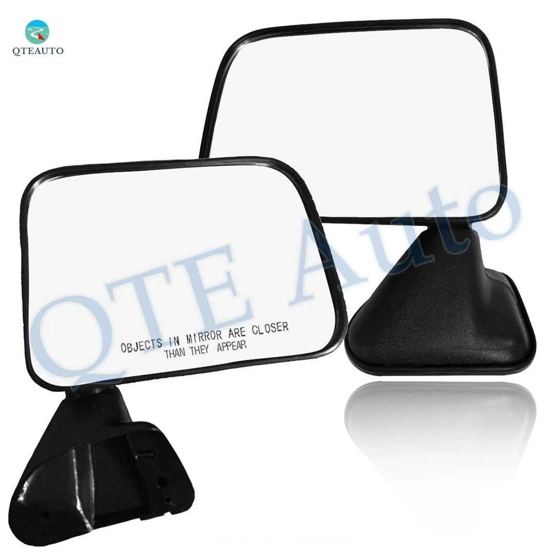 Pair of 2 Left-Right Side Manual Foldaway View Mirror To 1987 1988 Toyota Pickup