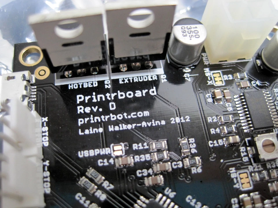 Printrboard Rev D для 3D-принтера Printrbot - Изображение 2 из 3