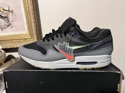 2019 Men's Nike Air Max One Future Swoosh Cool Grey Blue Used Size  Rare - Main Image