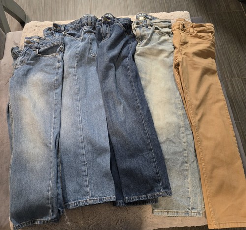 Adjustable Waist Cat & Jack Boys Pants Lot of 5. Size 8 Pants Clothing - Picture 8 of 15