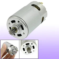 Power Tool DC 9.6V 9 Toothed Shank Gear Motor for Rechargeable Electric Drill