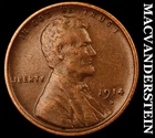 1914-S Lincoln Wheat Cent- Very Fine+/ Extra Fine- Semi Key Better Date #J1776