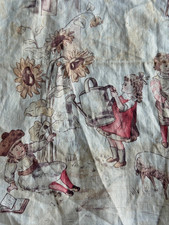 Antique Victorian Garden Child Handkerchief W...