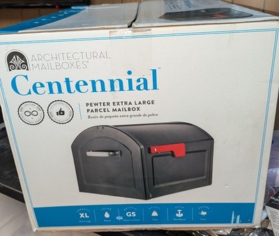 Architectural Mailboxes 950020P-10 Centennial Post Mount Mailbox Extra Large NEW