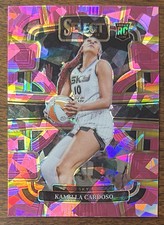 KAMILLA CARDOSO 2024 SELECT WNBA PINK ICE RC #33 CHICAGO SKY!