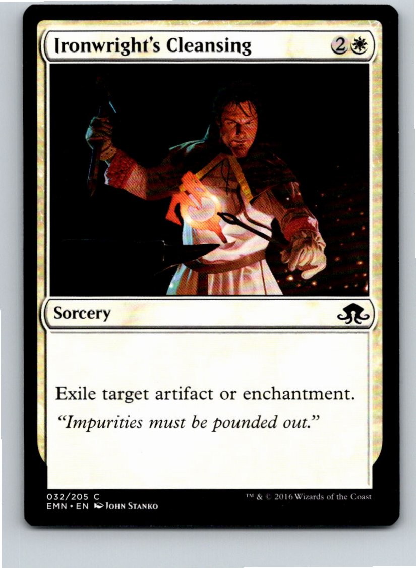Magic the Gathering Ironwright's Cleansing Eldritch Moon MTG Free Shipping!