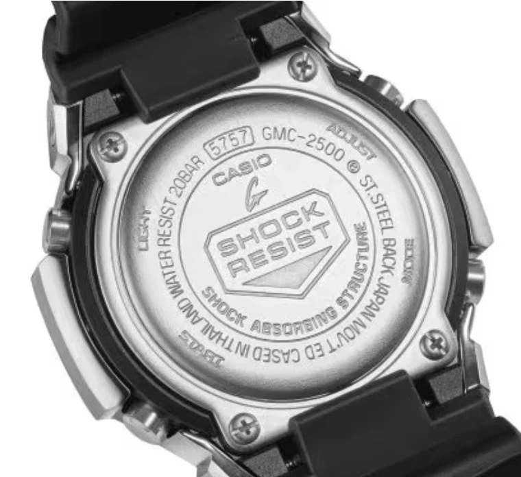 Reloj analógico CASIO G-SHOCK GMC-2500-1AJF negro Japón nuevo 2026