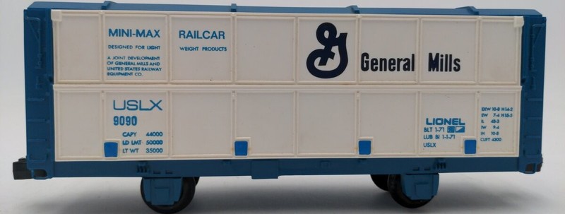 Lionel 6-9090 O Gauge General Mills Boxcar #9090 EX