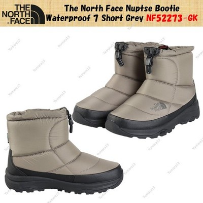 The North Face Nuptse Bootie Waterproof 7 Short Grau NF52273-GK Herren Gr.