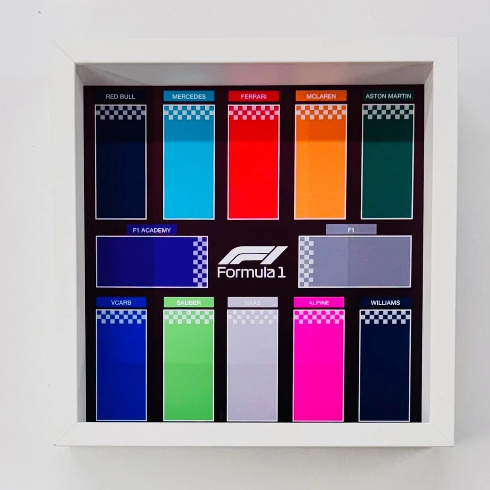 Display frame for Lego ® Formula One Minifigures F1  Series Race Cars 71049 27cm - Image 3 of 4