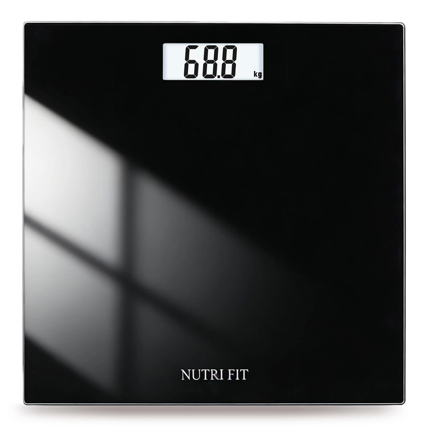 NUTRI FIT Digital Bathroom Scale 1 Count (Pack of 1), Standard Weight