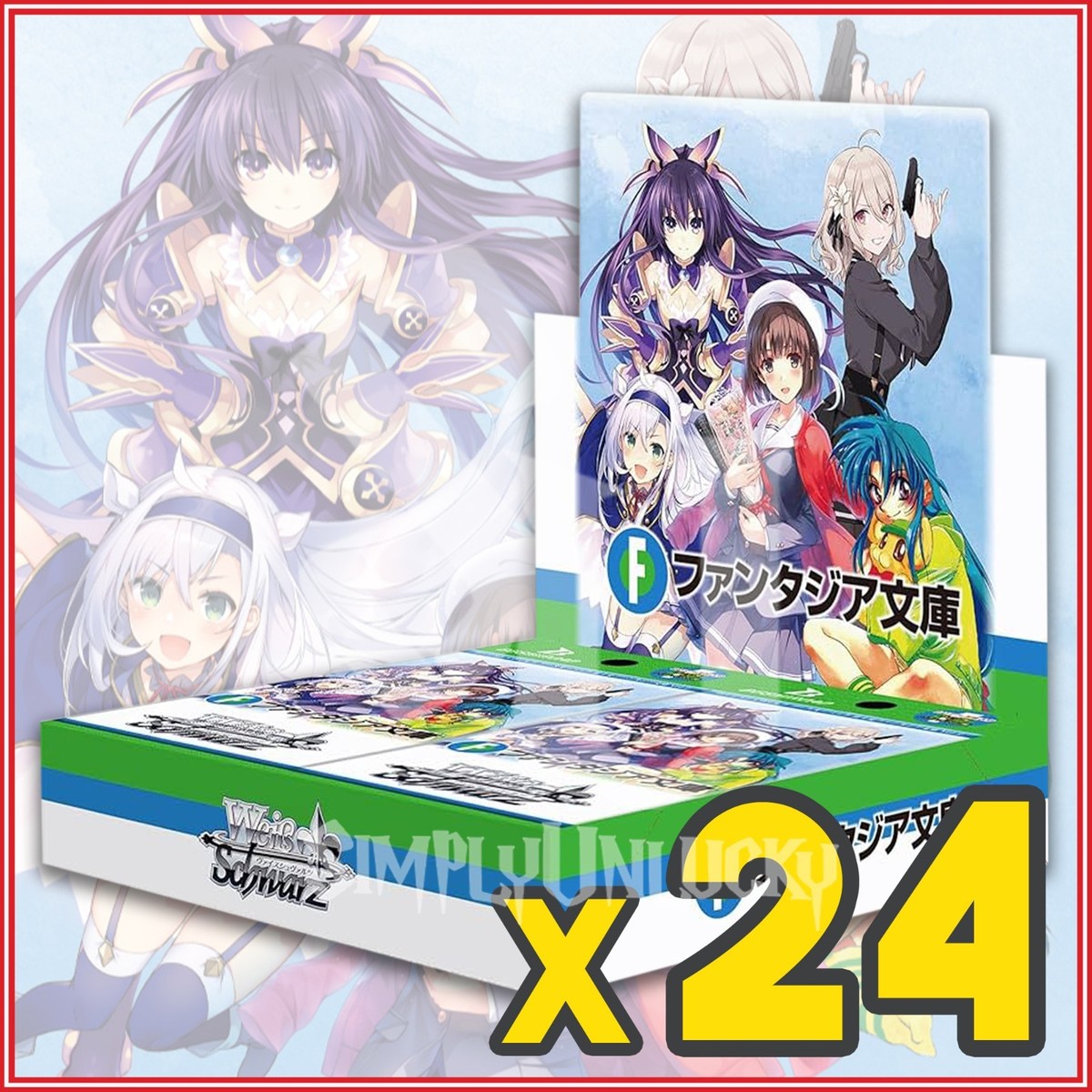 Weiss Schwarz English TCG Fujimi Fantasia Bunko Vol.2 Booster Case