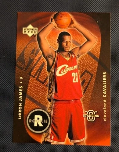 2003-2004 Upper Deck Standing O Lebron James Rookie Card - Invest Now- Hot
