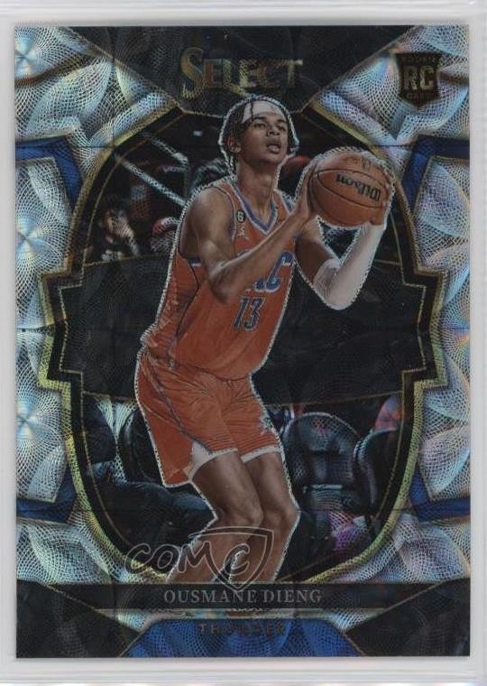 2022-23 Panini Select Concourse Scope Prizm Ousmane Dieng #76 1u6
