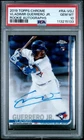 2019 Topps Chrome Rookie Auto Vladimir Guerrero Jr. #RA-VGJ (AU, RC) PSA 10