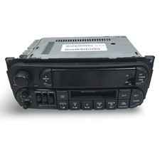 Daimler Chrysler Rbb Am Fm Radio Cassette Player P56038588al Jeep Dodge Gray Daimler Chrysler Rbb Am Fm Radio Cassette Player P56038588al Jeep Dodge Gray