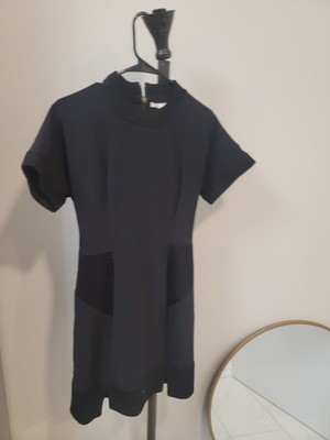 Jonathan Simkhai A-line Black Mini Dress Size 4