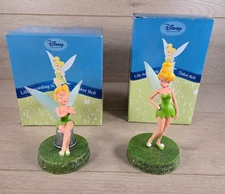 (2) - Life According to Tinker Bell Figurines Never Grow Up/ Tink Spoiled