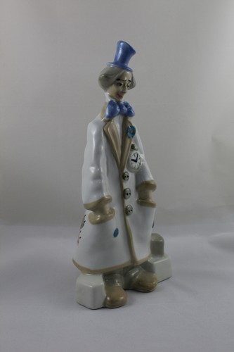 Figura Porcelana PAYASO Mimo Vagabundo Decorado a mano CHIC Vintage - Picture 2 of 4