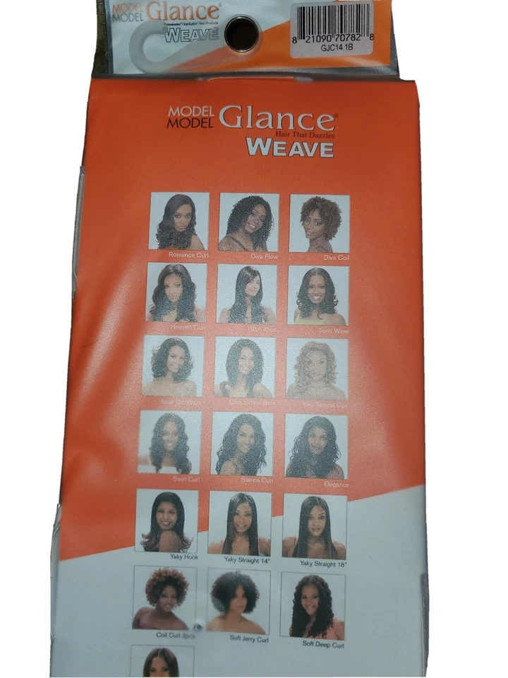 Model Glance Weave Soft Jerry Curl Color #4 Hair That Dazzles Flame Retardant - Image 4 of 4