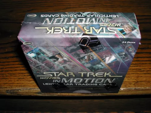 2008 STAR TREK Movies In Motion Lenticular SEALED Trading Card HOBBY 3 Auto Box