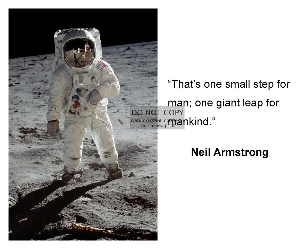 First Small Step Neil Armstrong 1 Small Step