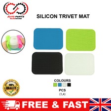 Heat Resistant Silicone Trivet Mat Pot Pan Holder Non Slip Kitchen Hot Pad New