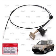OEM Engine Hood Release Cable Wire Fits For Honda CR-V 2002-2006 - Bonnet:Cream