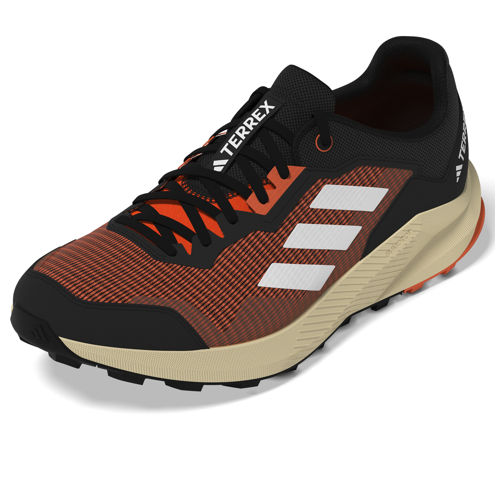 Scarpe Adidas Terrex Trailrider Taglia 44 2/3 Cod HR1156 Arancione