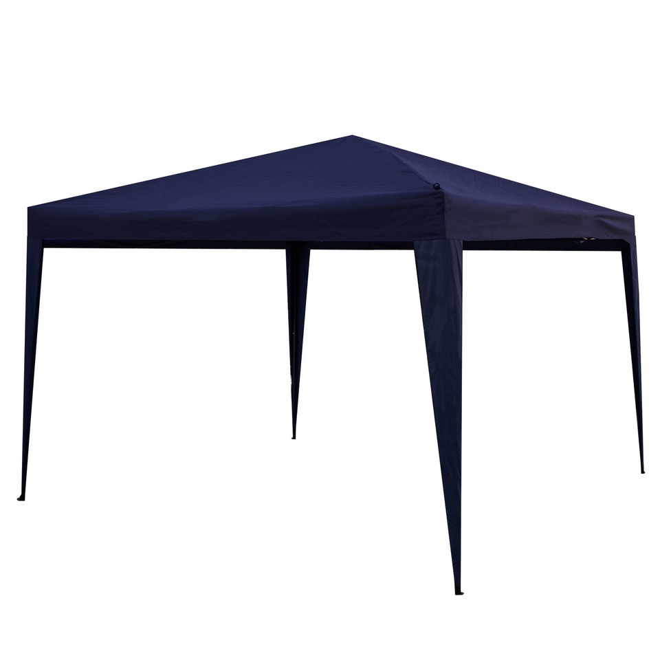 Northlight 10' x 10' Navy Blue PopUp Outdoor Canopy Gazebo eBay