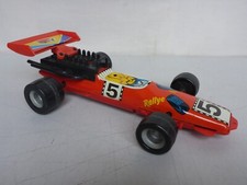 Ancien Auto Voiture de Course Formule 1 Rally RTX Numéro 5 Msb Jouet DDR Tôle