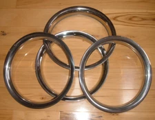 (4)GM GMC Chevrolet  Beauty Trim Ring 1970s 1980s 1990s 2000s