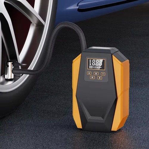 Bomba de aire inflador de neumáticos de coche viene con luz LED bomba de inflado de motocicleta para coche - Imagen 13 de 19