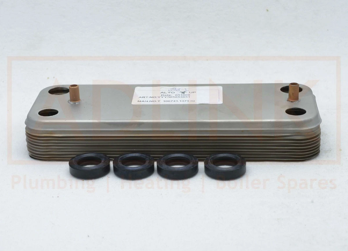 POTTERTON PROMAX COMBI 24 28 33 HE PLUS u0026amp; HE DHW PLATE HEAT EXCHANGER  7223558 | eBay