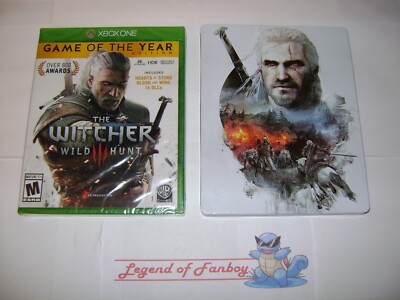 The Witcher III 3 Wild Hunt: Steelbook + GOTY/Complete Edition Xbox One Series X